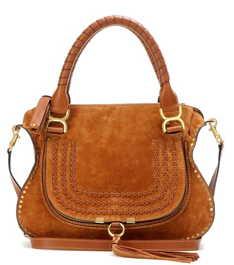 chloe bag marcie replica|chloe marcie suede bag.